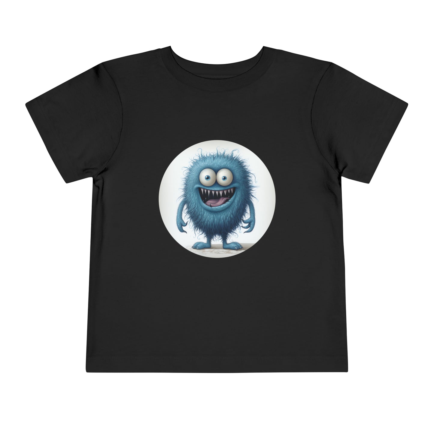 Blue Monster Toddler Short Sleeve Tee