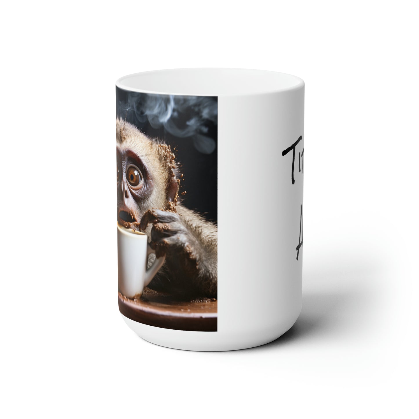 Tired AF CENSORED Ceramic Mug 15oz