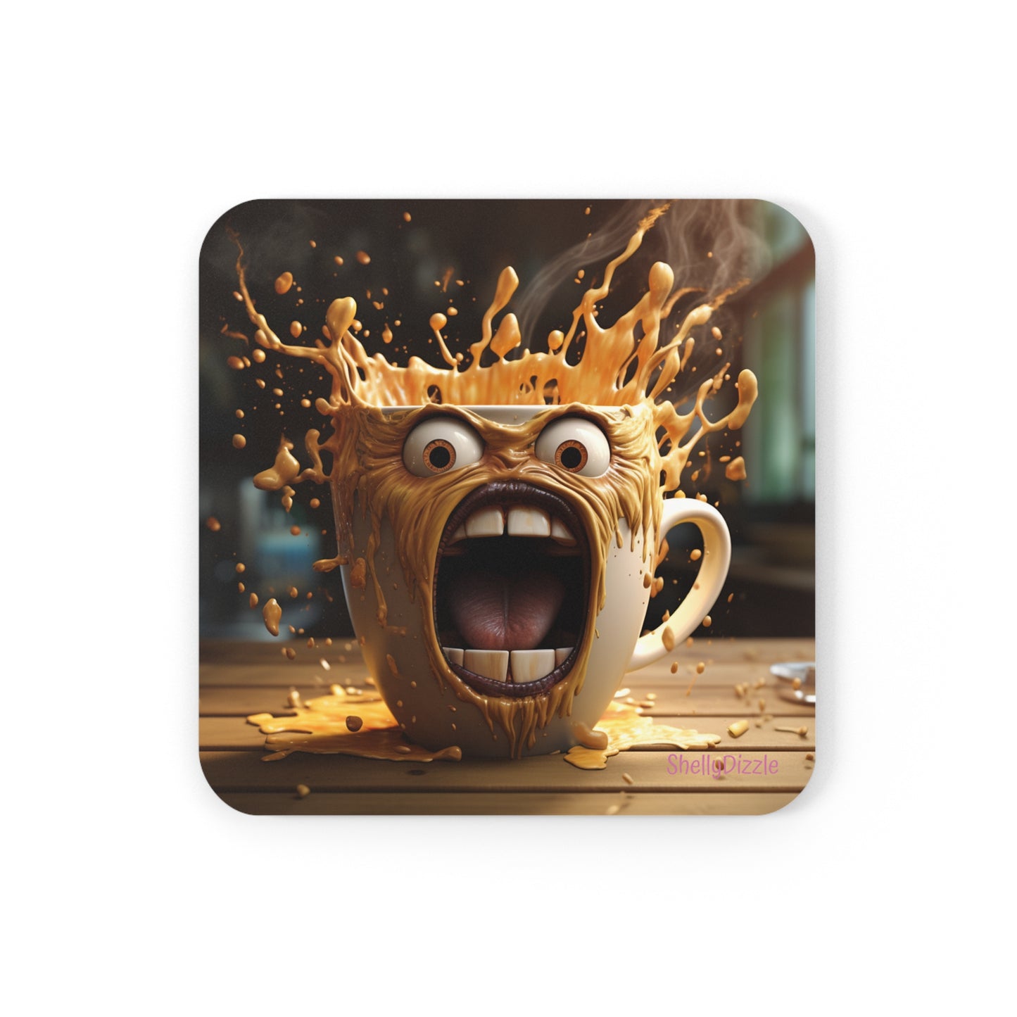 Corkwood Coaster Set