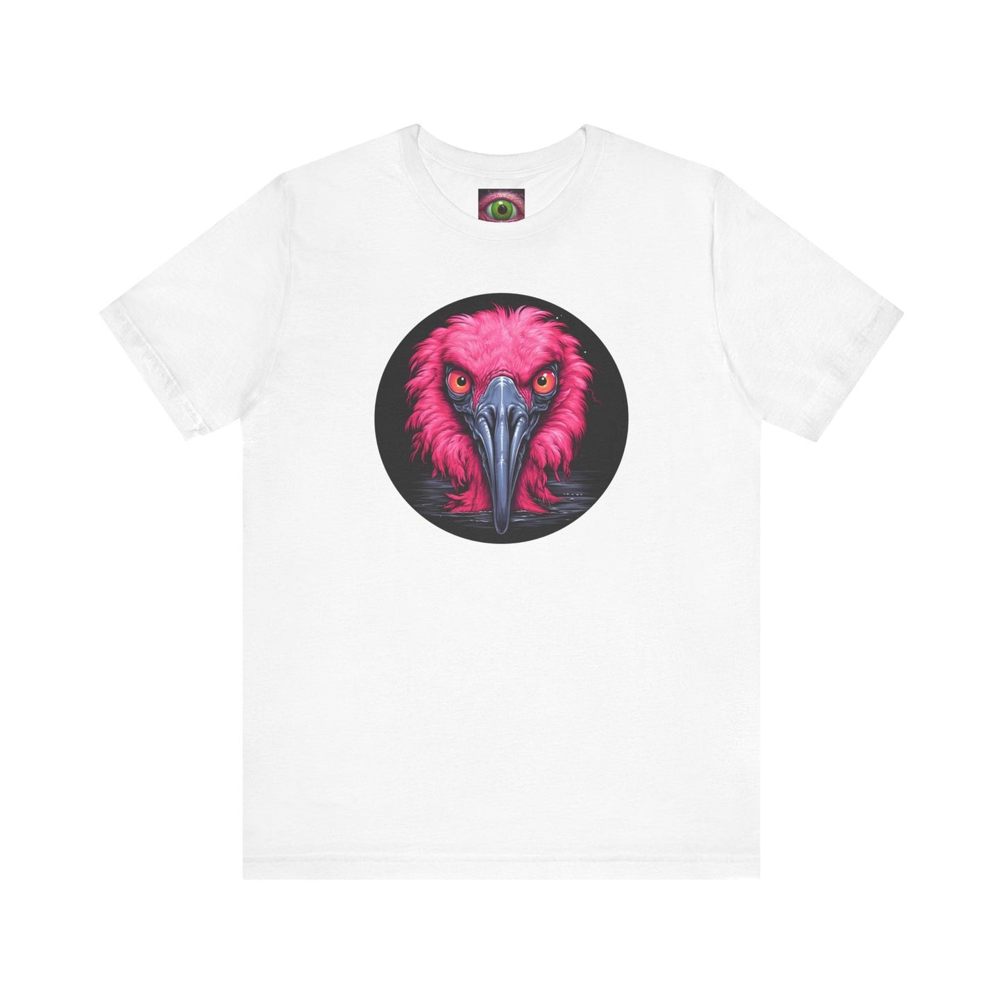 Crazy Flamingo Unisex Jersey Tee