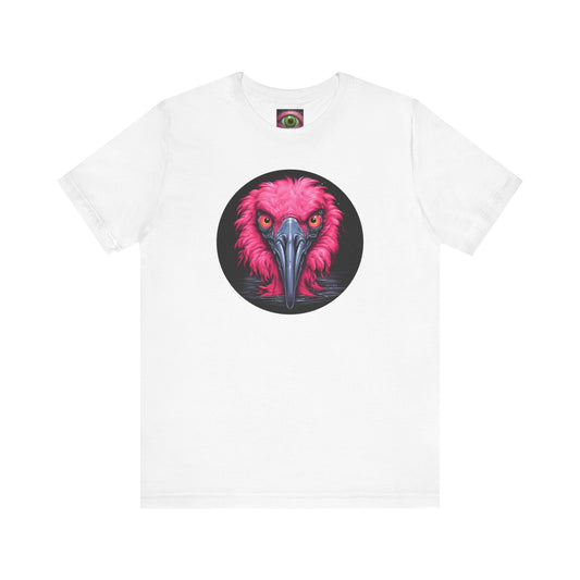 Crazy Flamingo Unisex Jersey Tee