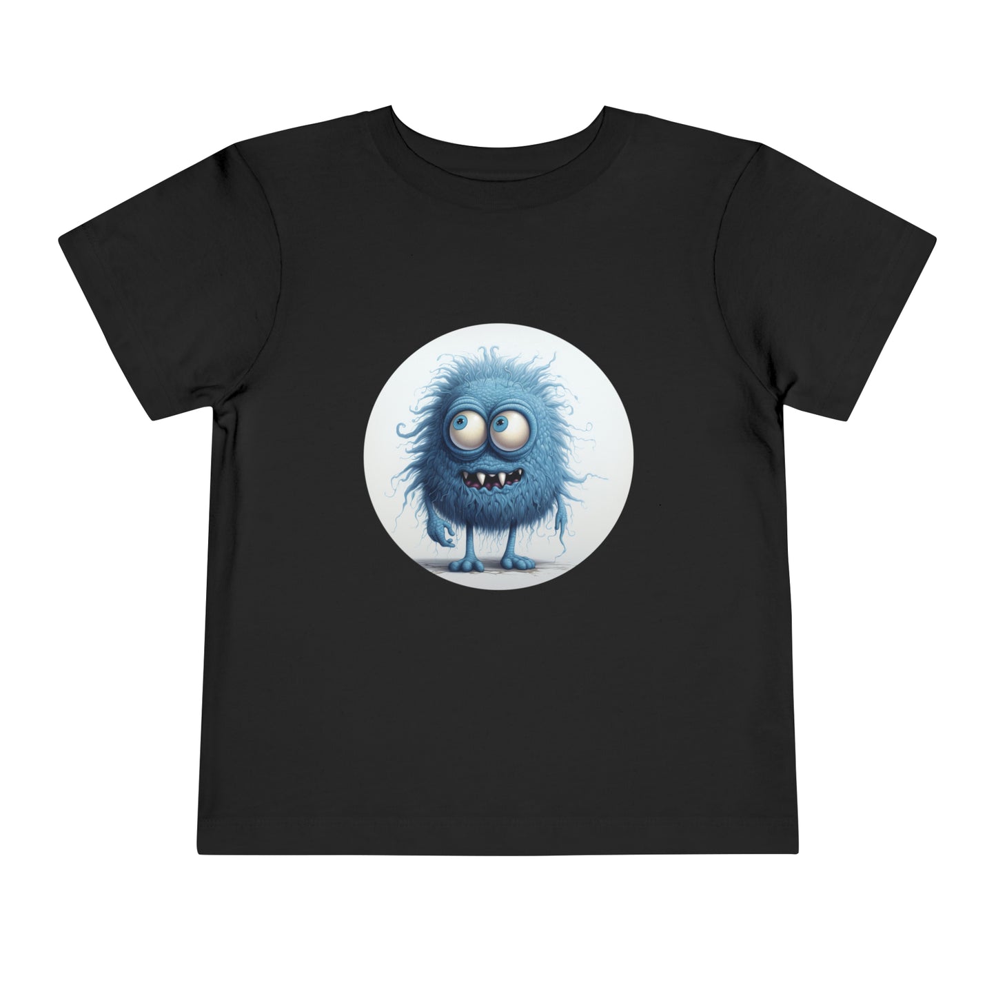 Blue Monster Toddler Short Sleeve Tee