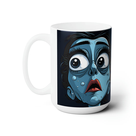 Tired As Fuck Ceramic Mug 15oz