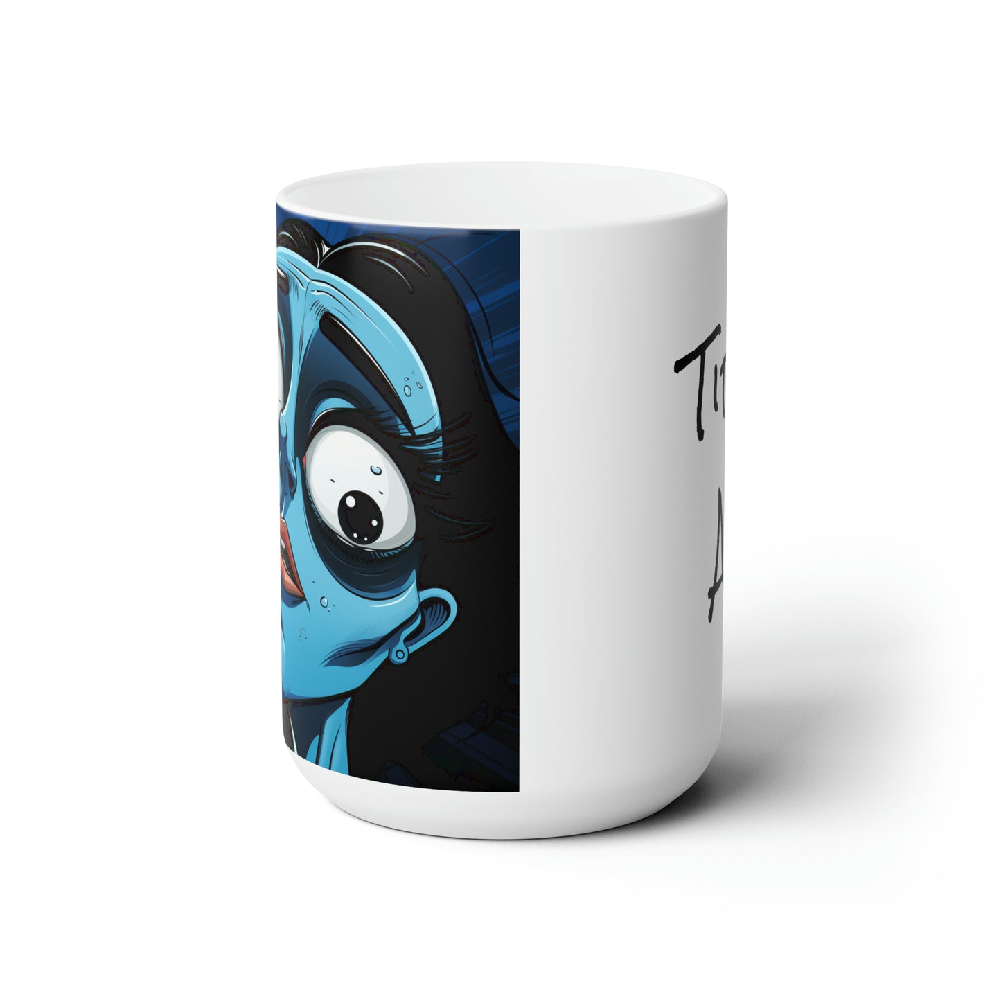 Tired AF CENSORED Ceramic Mug 15oz