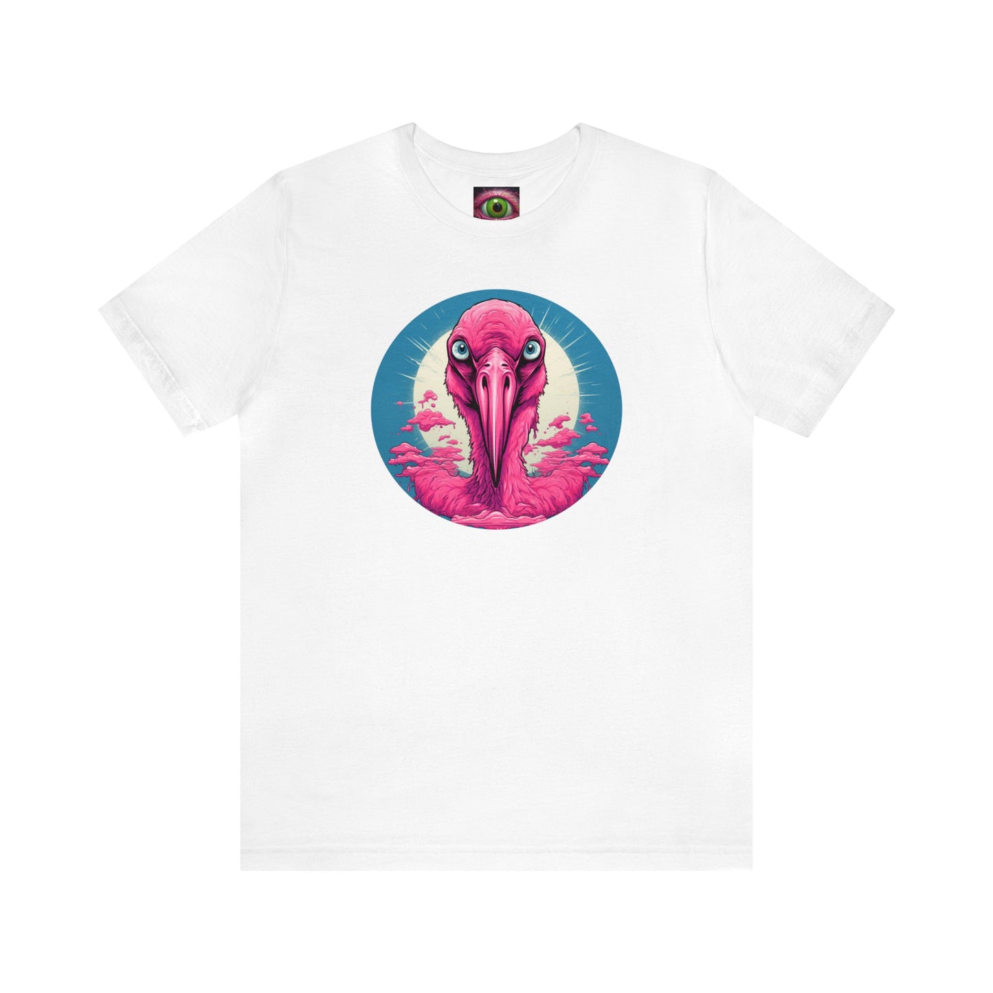 Crazy Flamingo Unisex Jersey Tee