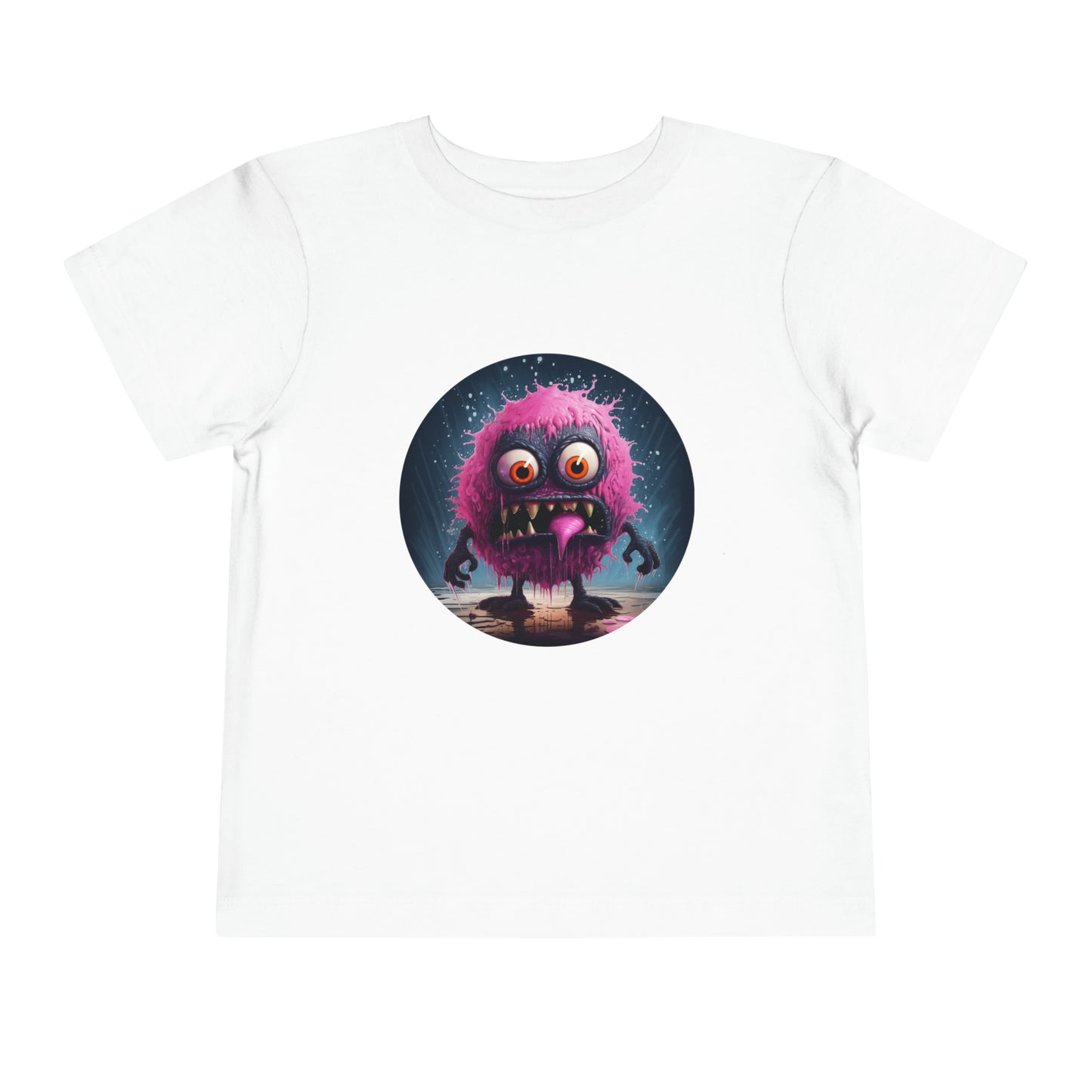 Pink Monstere Toddler Short Sleeve Tee