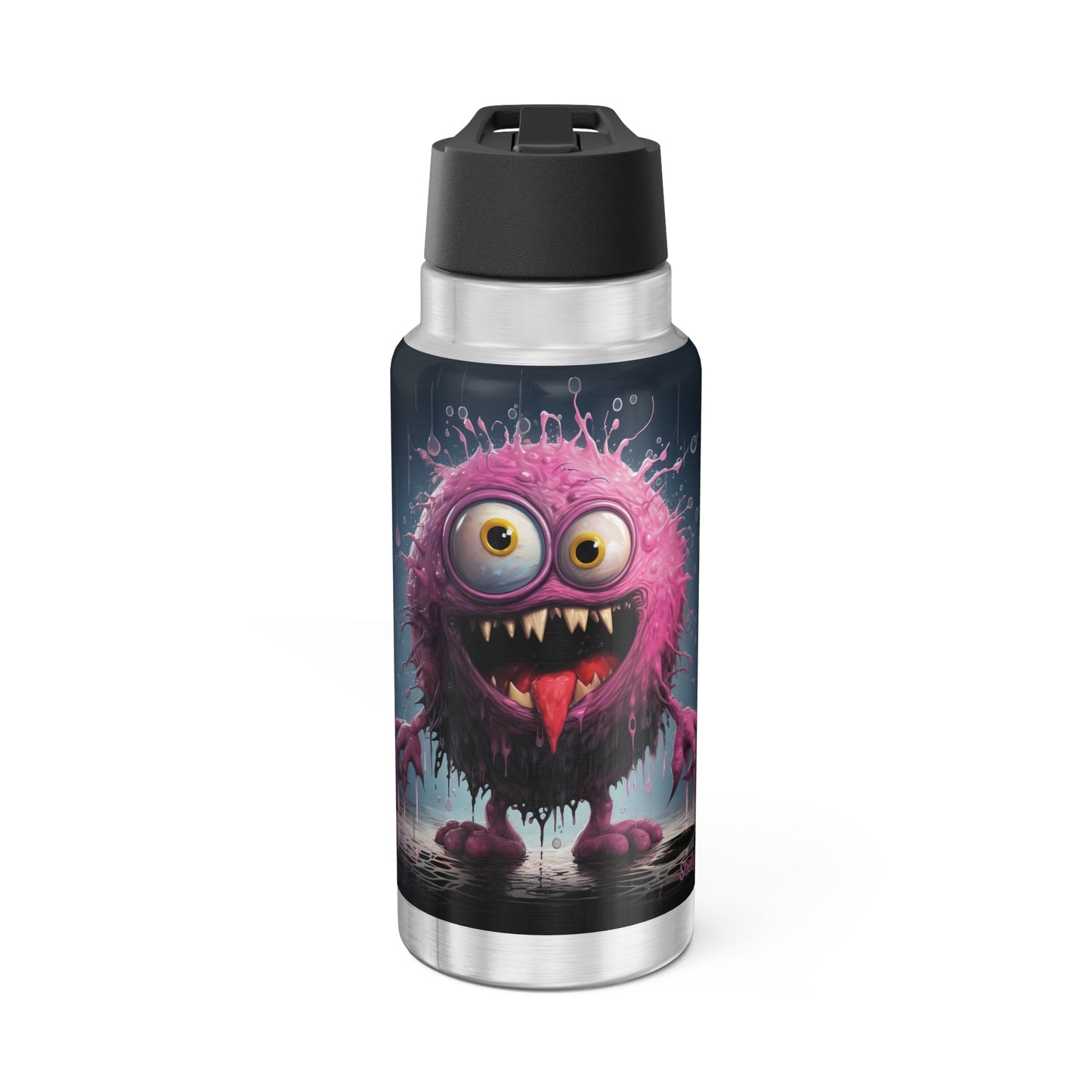 Kids Pink Monster Gator Tumbler, 32oz