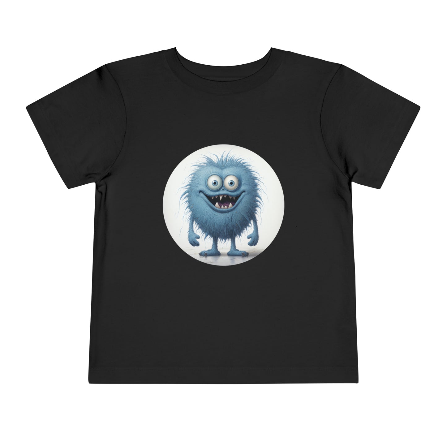 Blue Monster Toddler Short Sleeve Tee