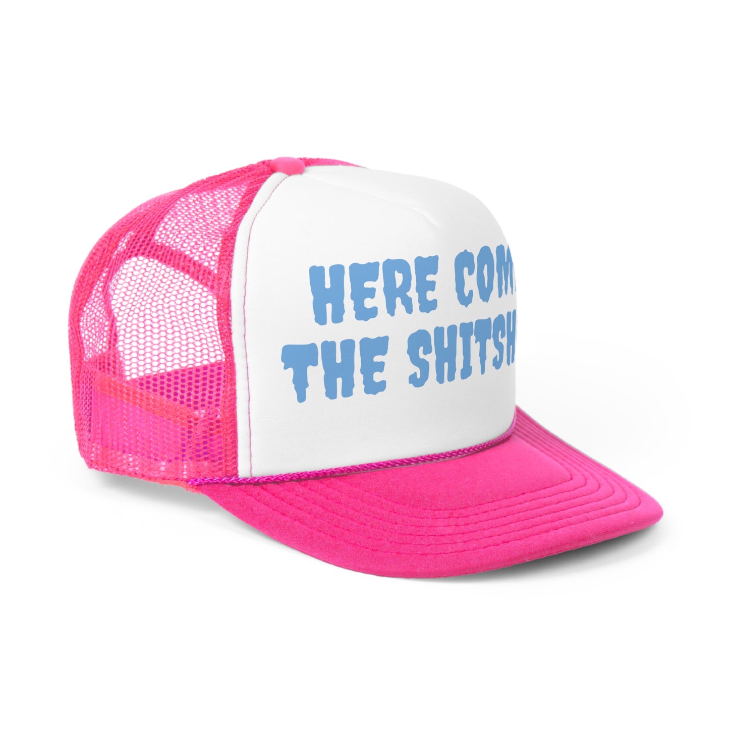 Here Comes The Shitshow Trucker Caps