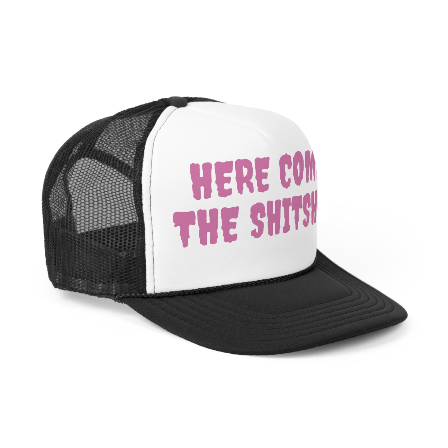 Here Comes The Shitshow Trucker Caps