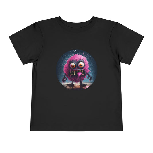 Pink Monstere Toddler Short Sleeve Tee