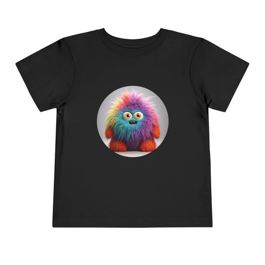 Multi Colored Monster Toddler Short Sleeve Tee