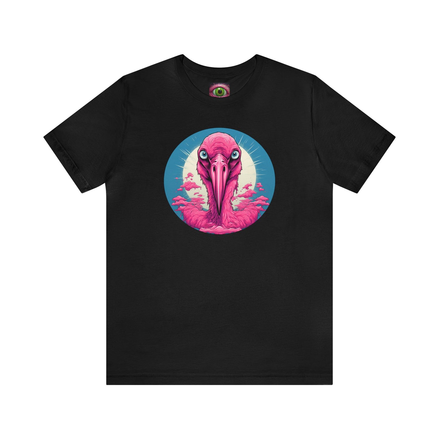 Crazy Flamingo Unisex Jersey Tee