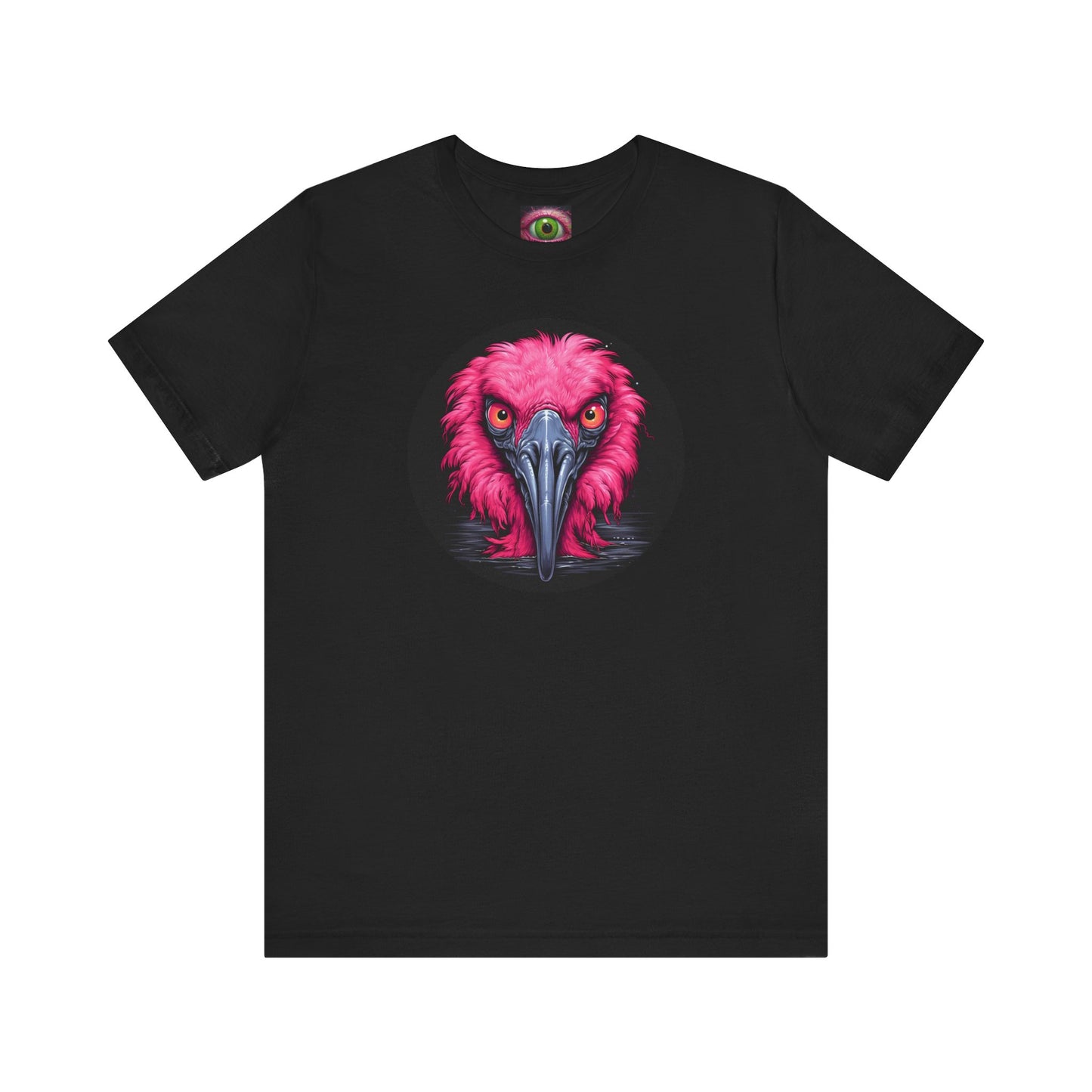 Crazy Flamingo Unisex Jersey Tee