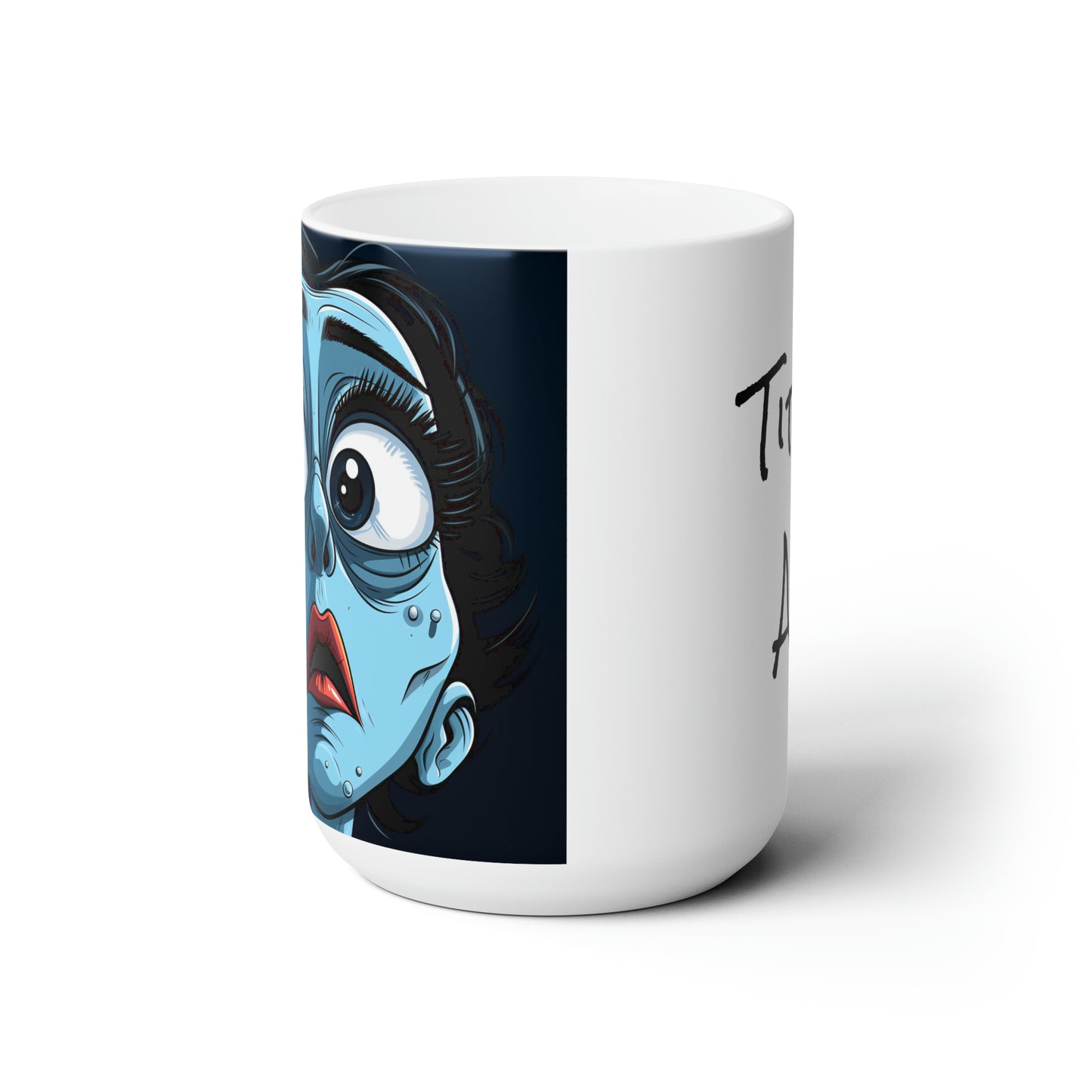 Tired AF CENSORED Ceramic Mug 15oz