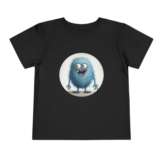 Blue Monster Toddler Short Sleeve Tee